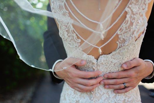 beautiful wedding gown