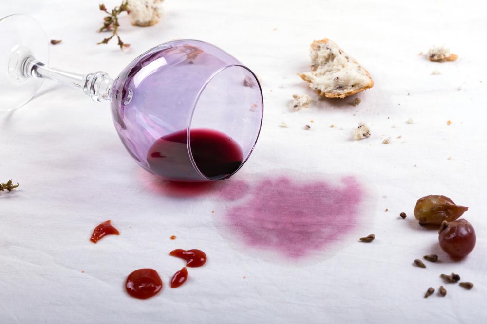wine stains